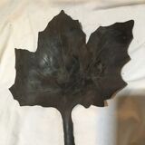 Empty metal maple leaf pocket
