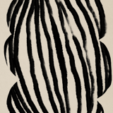 Abstract lines giclee print, 50x70cm