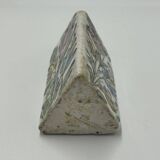 Iznik bottle, siliceous ceramic, floral decoration, Persia, 19th century