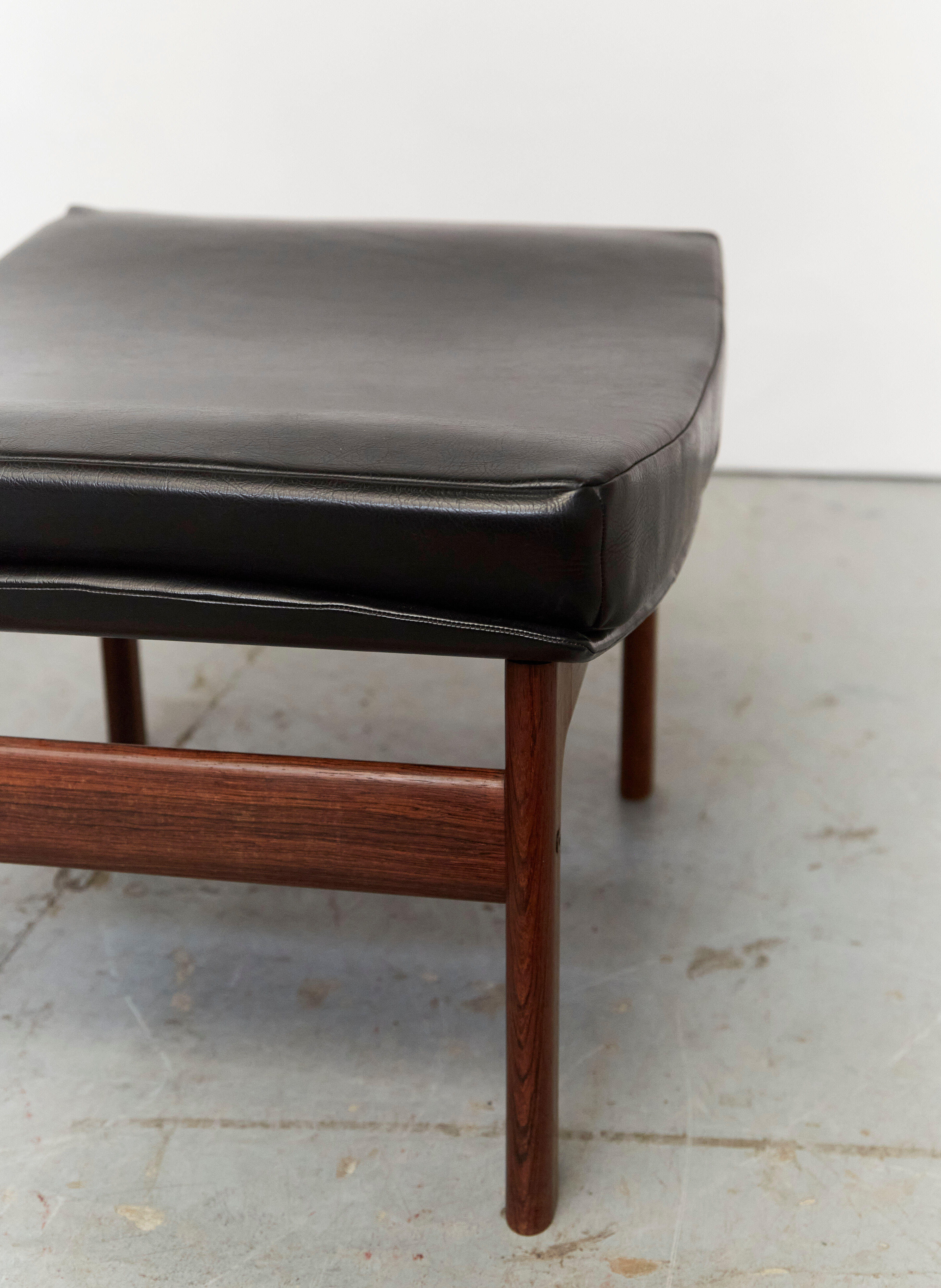 Ib kofod larsen lounge chair & ottoman "Adam" for Mogens kold