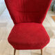 Armchair red cocktail 50s-60s
