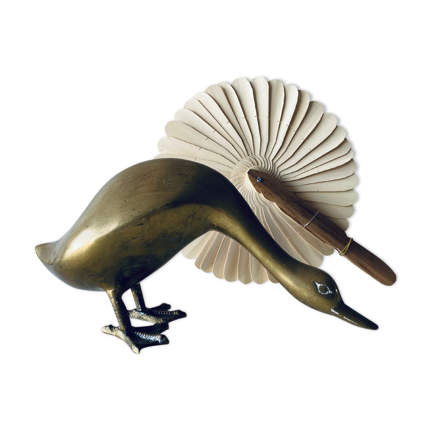 Brass goose 50s