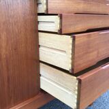 Danish teak sideboard in the 1960s