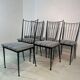 6 chaises originales par Colette Gueden, 1950