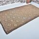 Tapis Kilim de sol anatolien vintage, Référence 3542