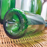 Vintage bottle with porcelain stopper