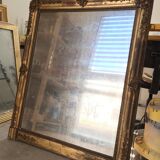 Miroir doré Restauration, Charles X 110x90