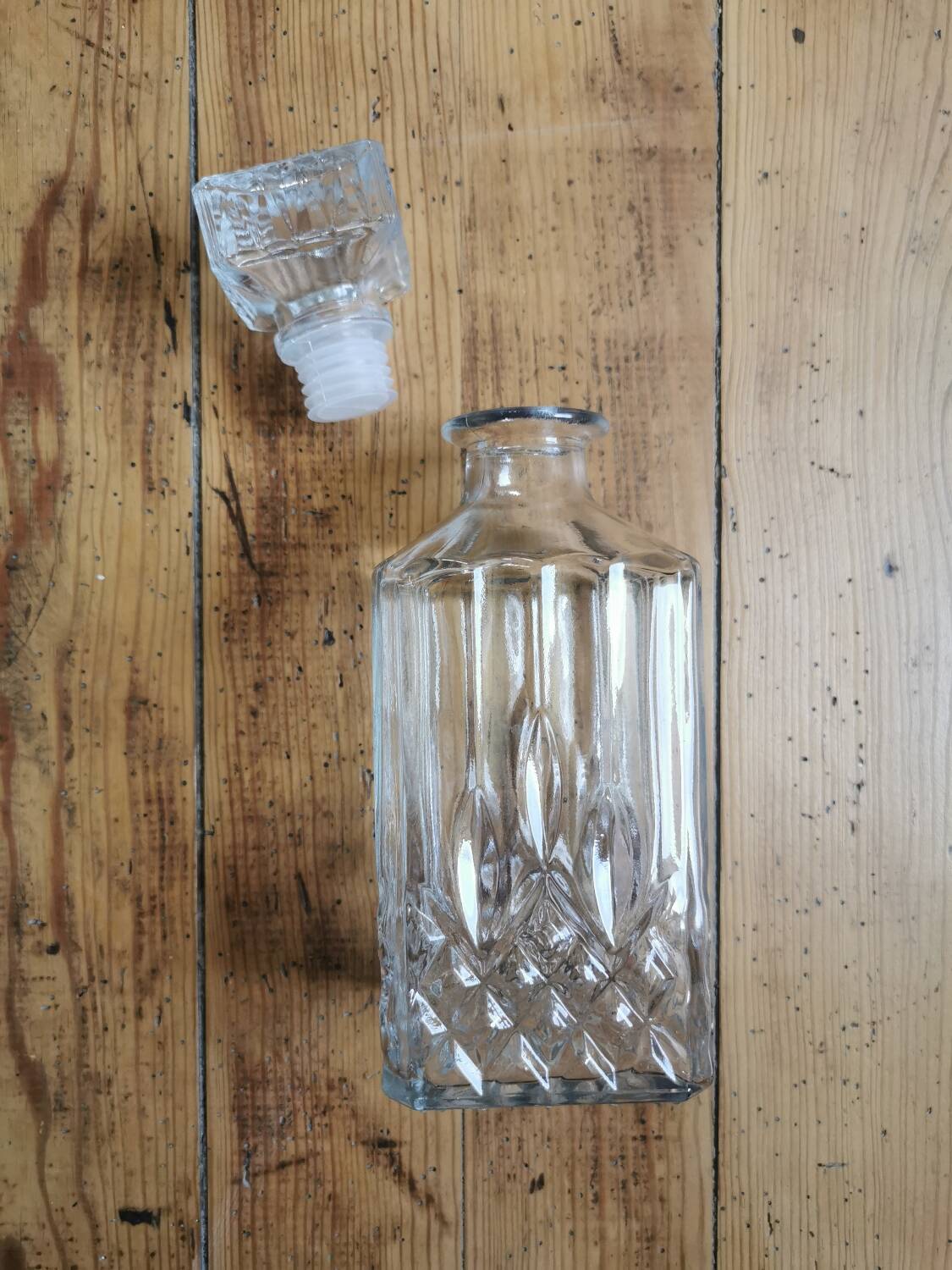 Vintage whiskey decanter