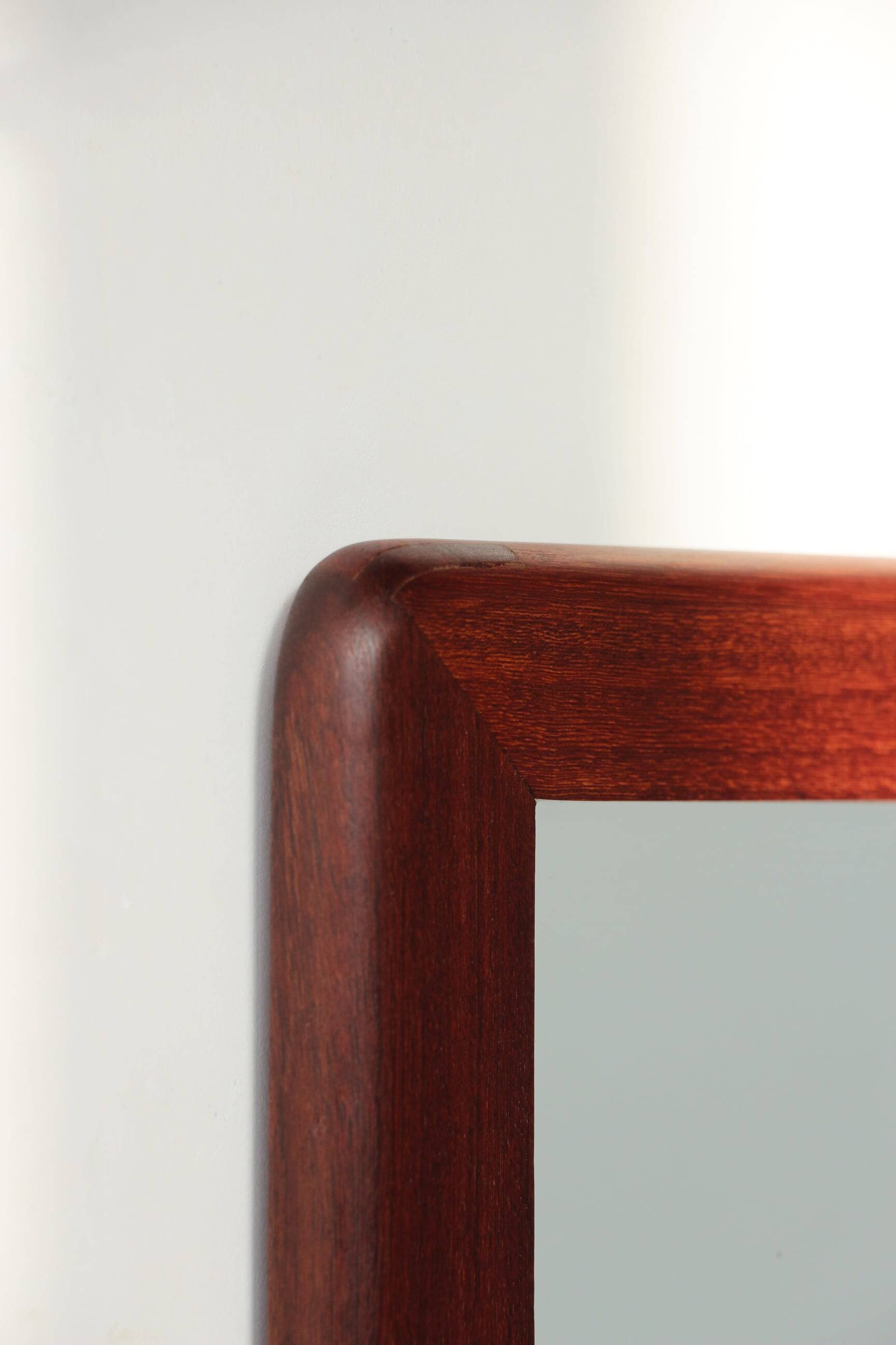 Miroir Rectangulaire en teck - Vintage - 04.01.24.02