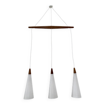 Danish Teak Hanging Light