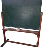 Tableau d'école pivotant chêne massif