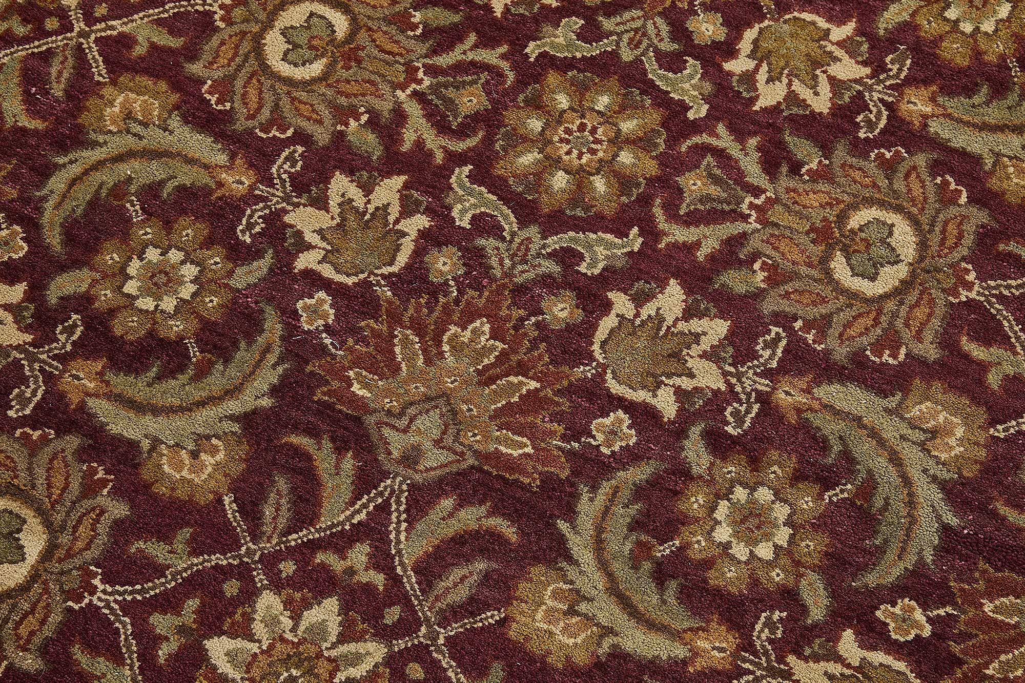 Turkish Handknotted Wool Oushak Rug 117 cm x 296 cm