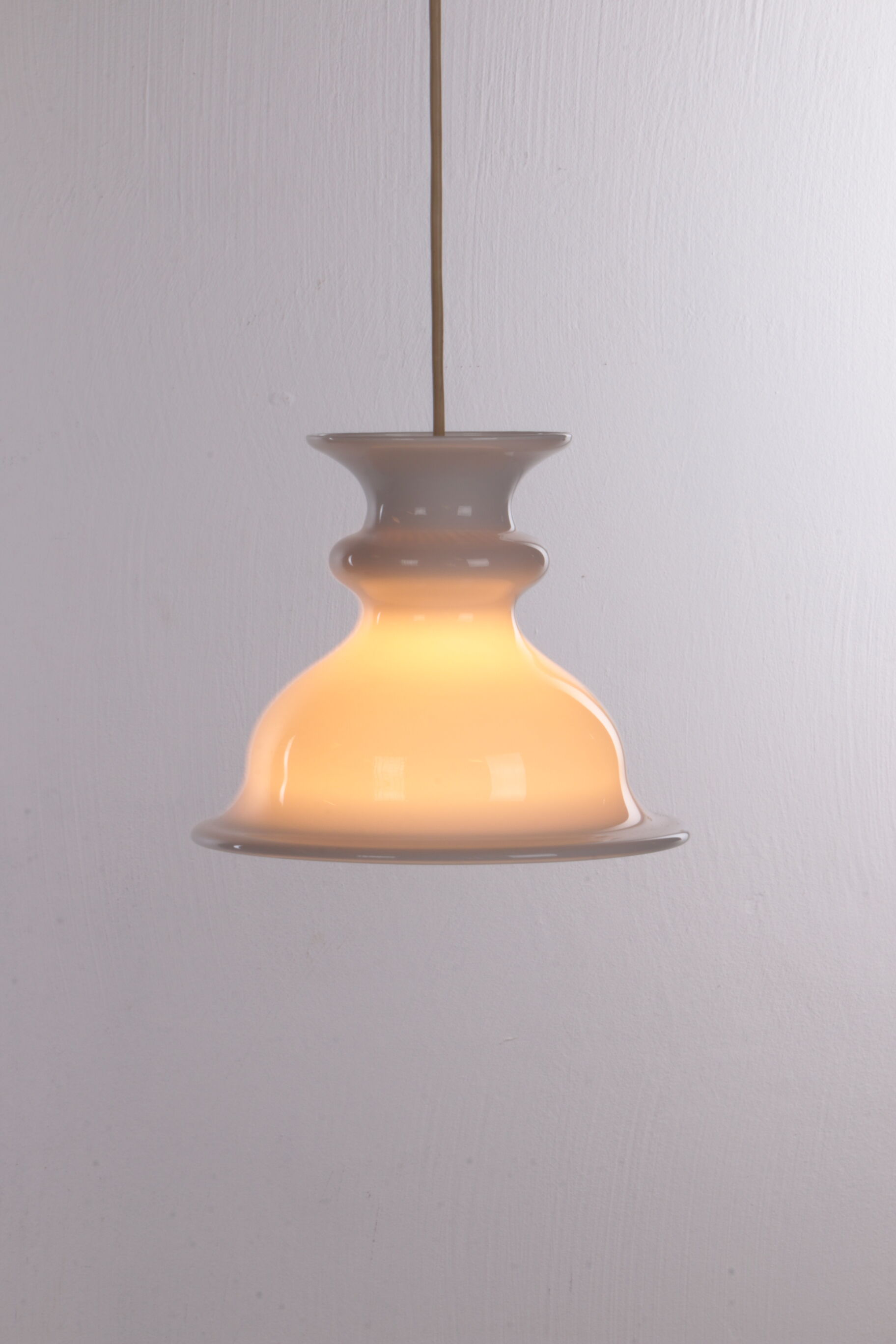Danish Tivoli hanging lamp by Sidse Werner for Holmegaard, 1980 Denmark.