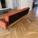 1960s three-seater daybed canapé