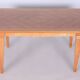 Art Deco Oak & Spruce Folding Table attributed to J. Leleu, France, 1920s