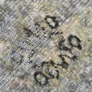 Tapis turc vintage vert