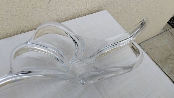 Coupe a fruit cristal art vannes  vintage