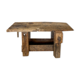 Old wooden workbench