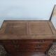 Neo-Renaissance Henri II chest of drawers in walnut burr