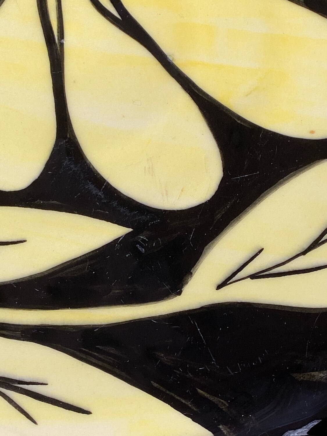 Fruit bowl, centrepiece, ceramic, Fase Vallauris, 1942