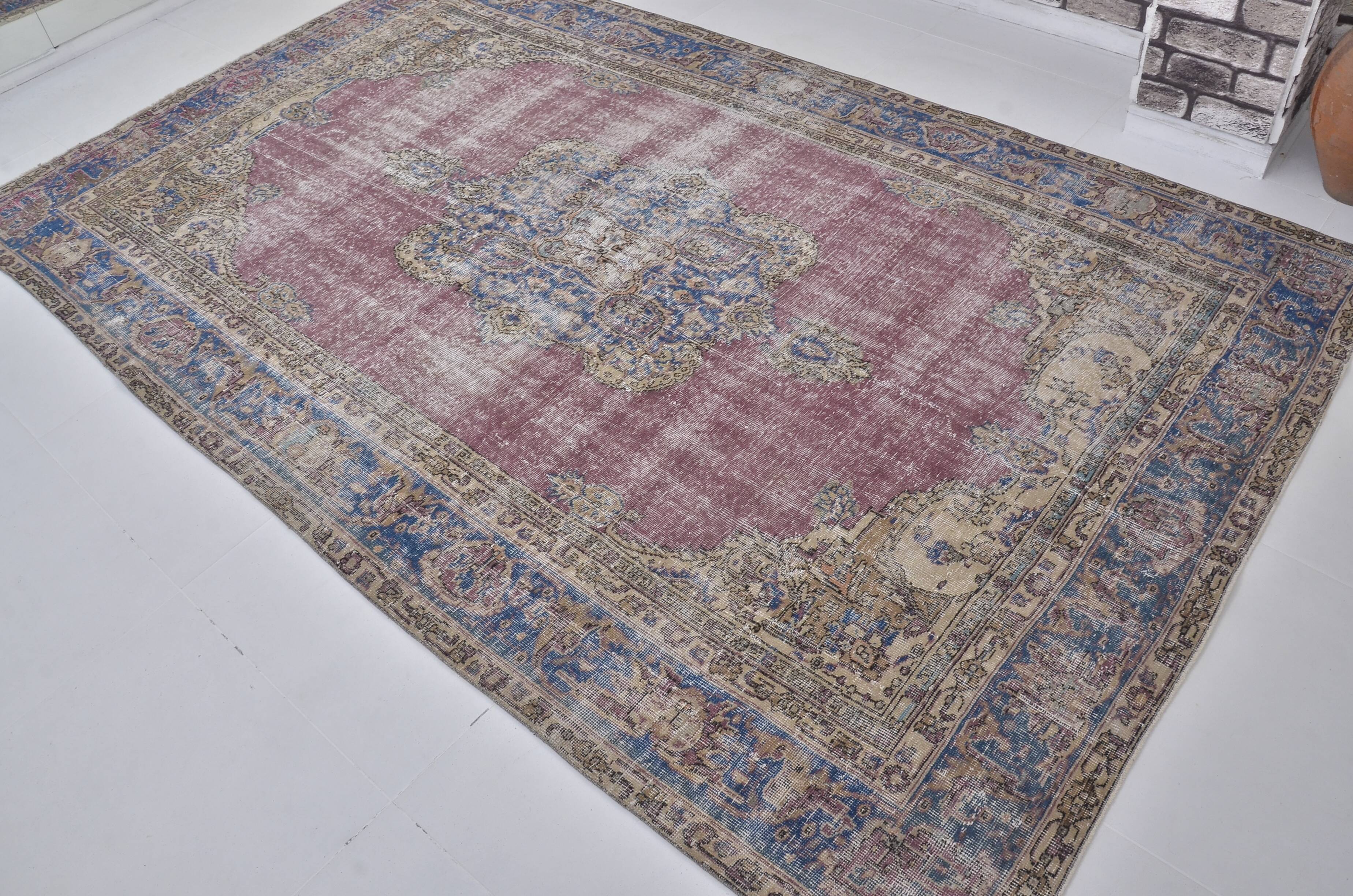Oushak Handknotted Living Room Rug sku 1483