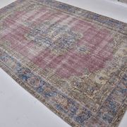 Tapis de salon Oushak noué à la main sku 1483