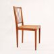 Two elegant Werkstätte Hagenauer M006 chairs by Julius Jirasek, Austria, 1930.