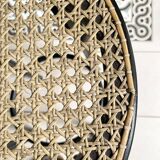 Vintage caned bar stools