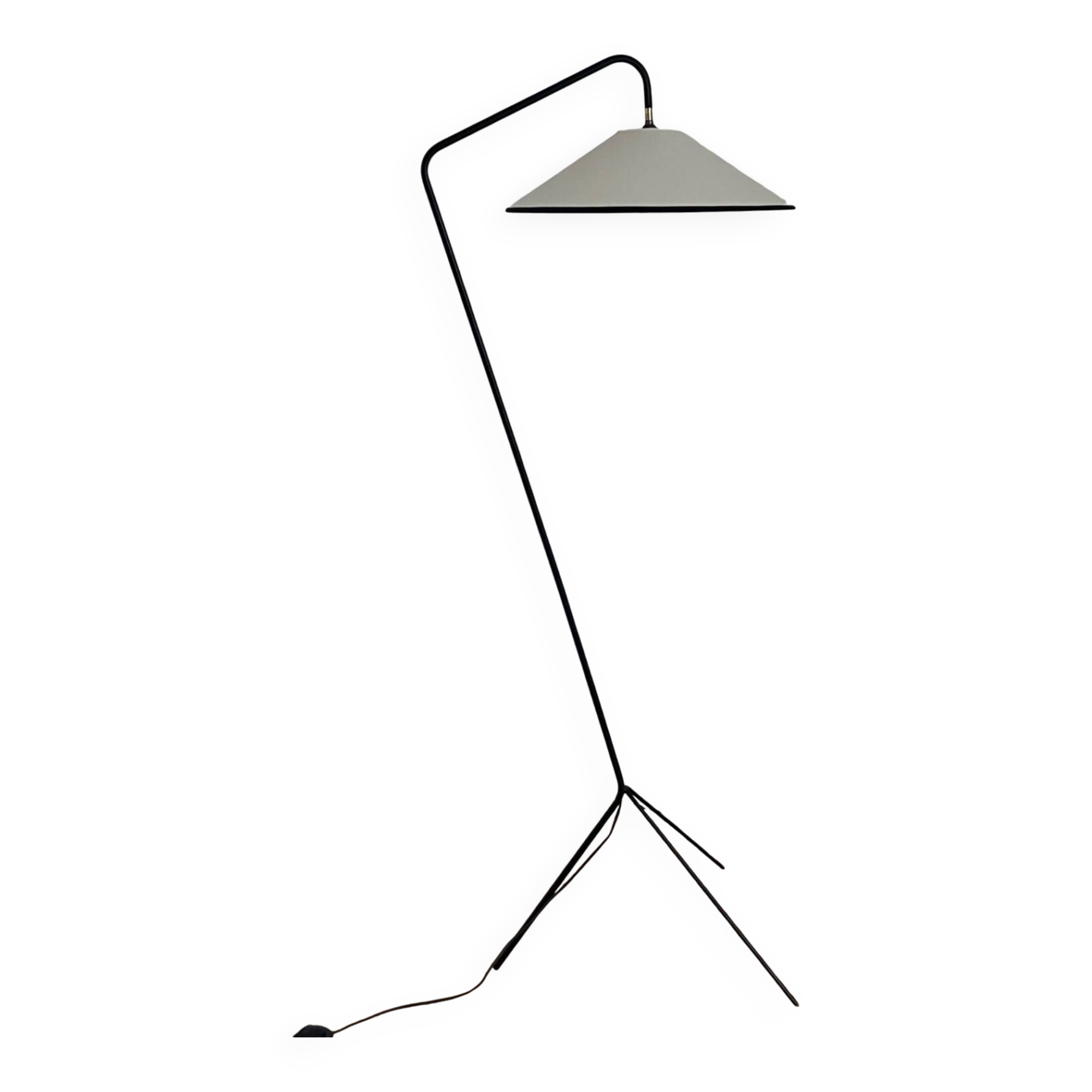 Floor lamp parquet lamp from the 50s