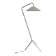 Floor lamp parquet lamp from the 50s