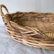 Vintage rattan tray