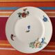 Dessert plate in porcelain