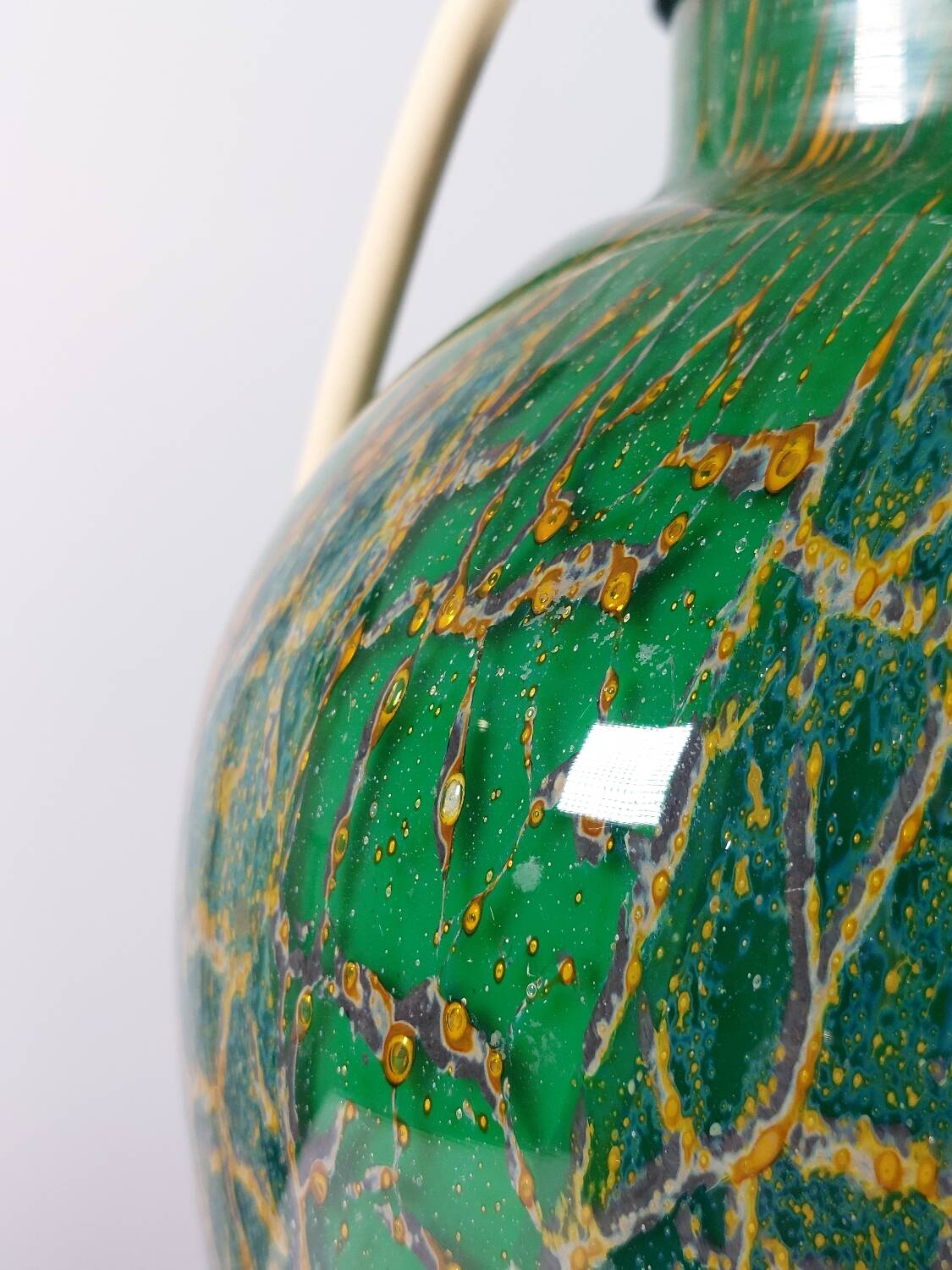 Pair of chrome glass table lamps Ikora WMF Art Deco Karl Wiedmann 1930