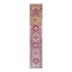Vintage Turkish hallway rug 80x401 cm