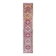 Vintage Turkish hallway rug 80x401 cm