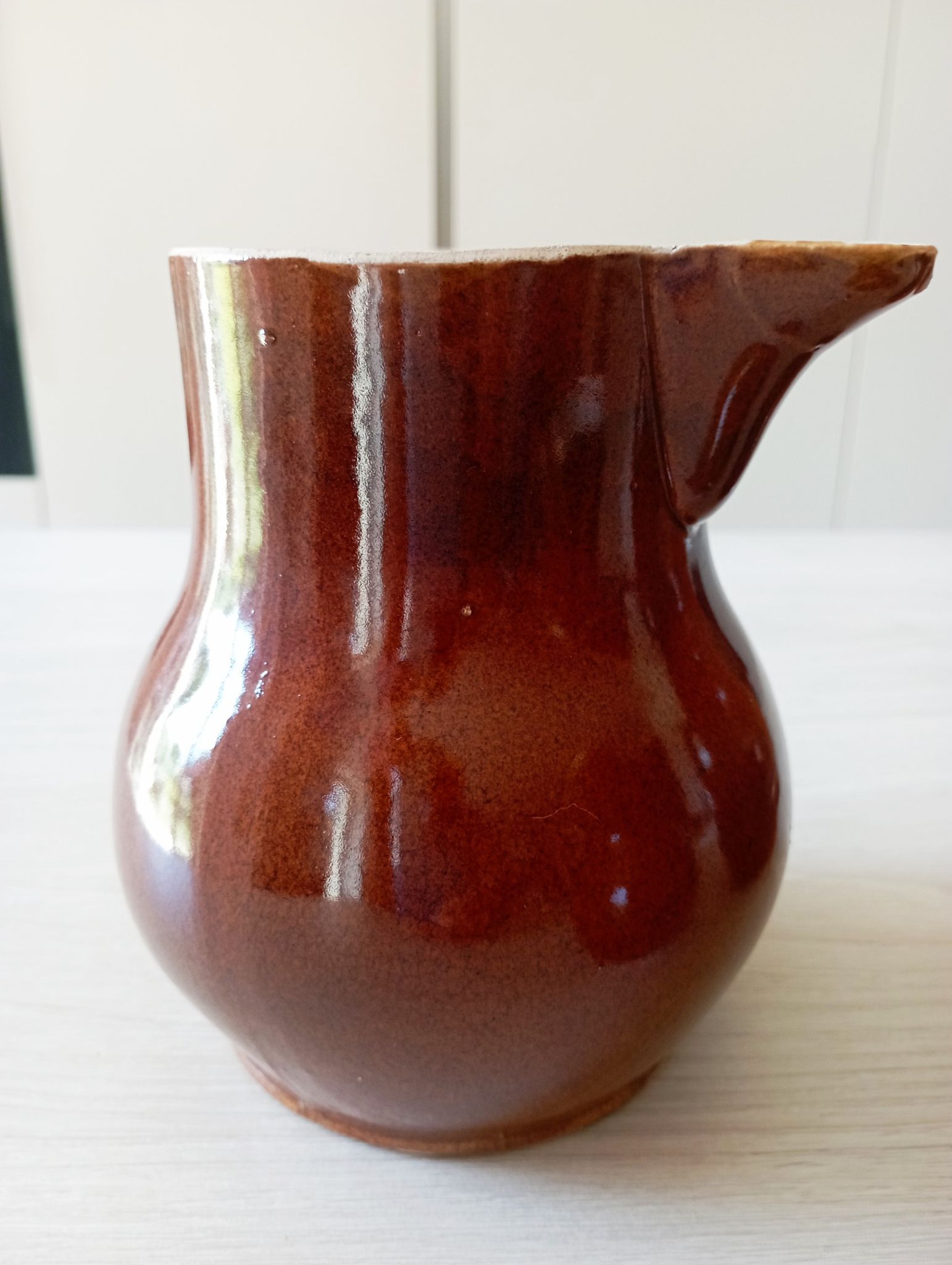Set of 3 antique pitchers