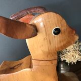 Franz Carl Weber's wooden goat 1960 handmade