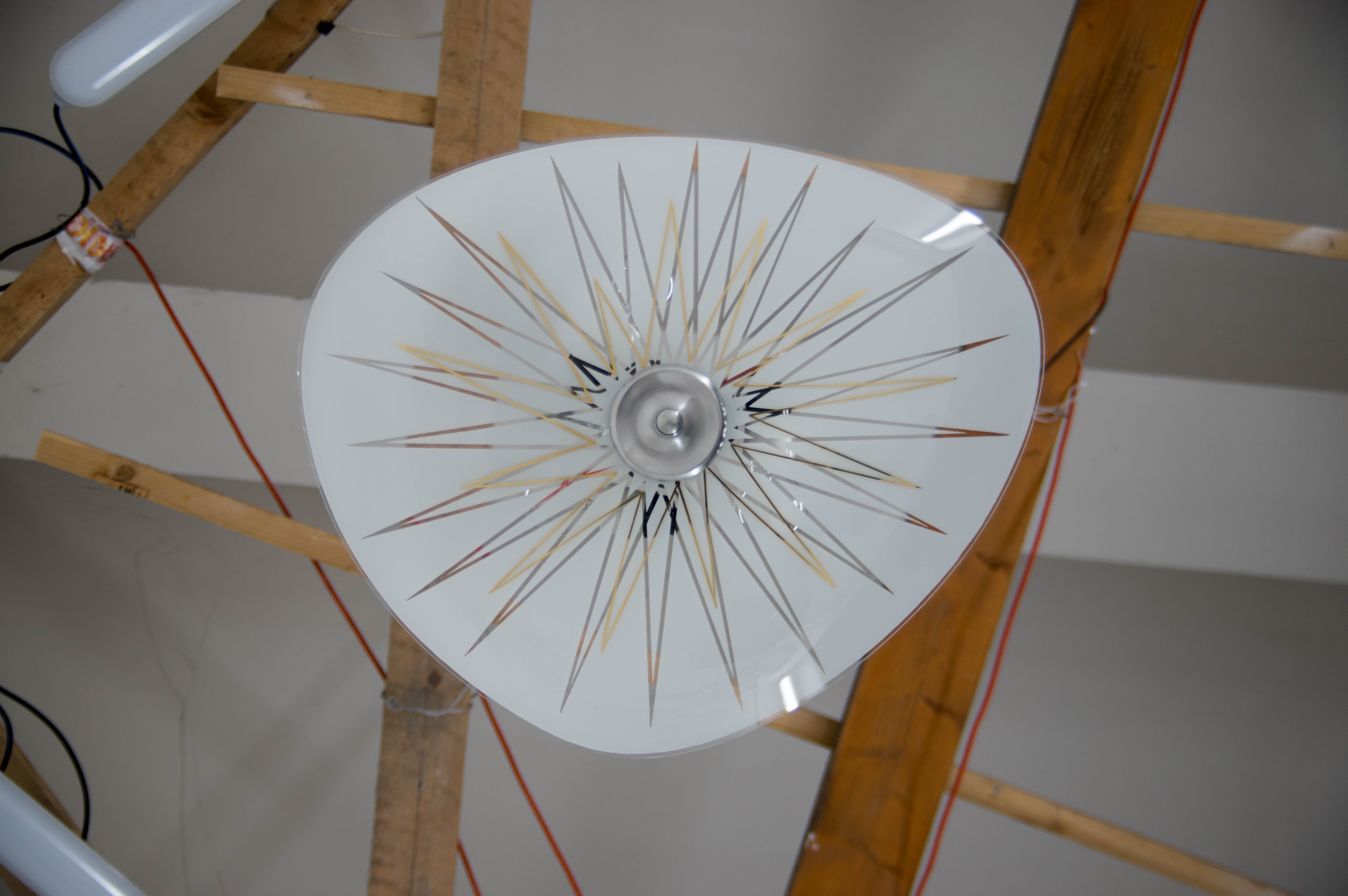 Mid-Century Design Chandelier, 1950s