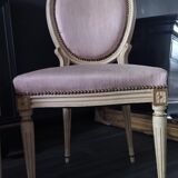 Louis XVI style medallion chairs