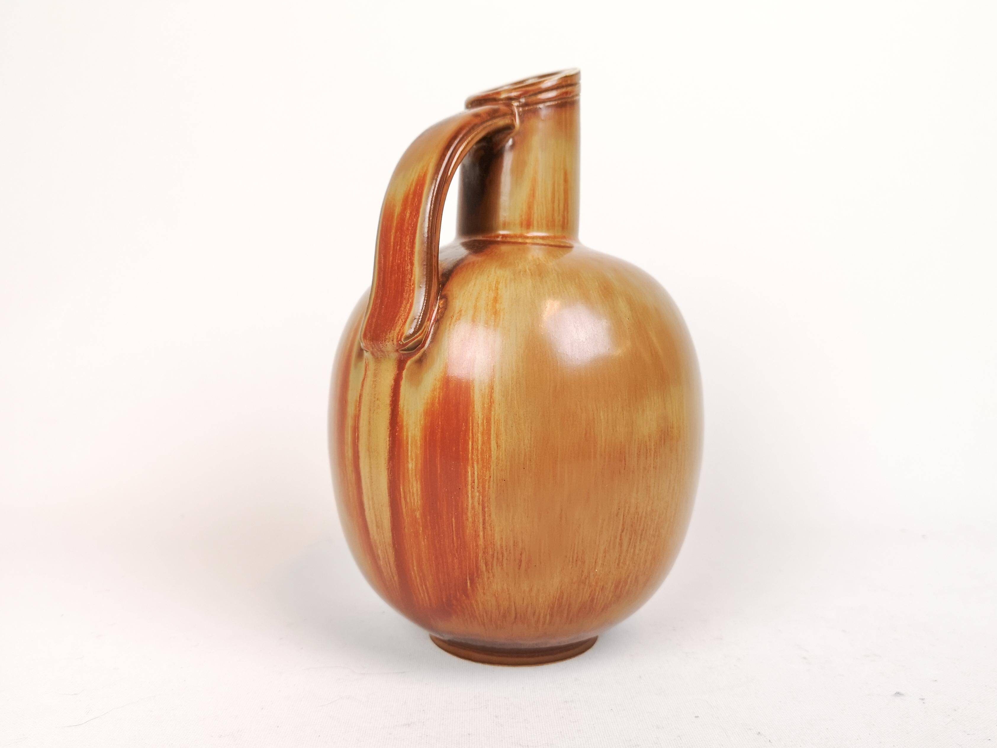 Mid-century modern ceramic vase by Gunnar Nylund, Rörstrand, Sweden, 1950s.