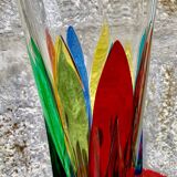 Multicolor vase signed cc zecchin - size xxl