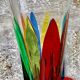 Multicolor vase signed cc zecchin - size xxl