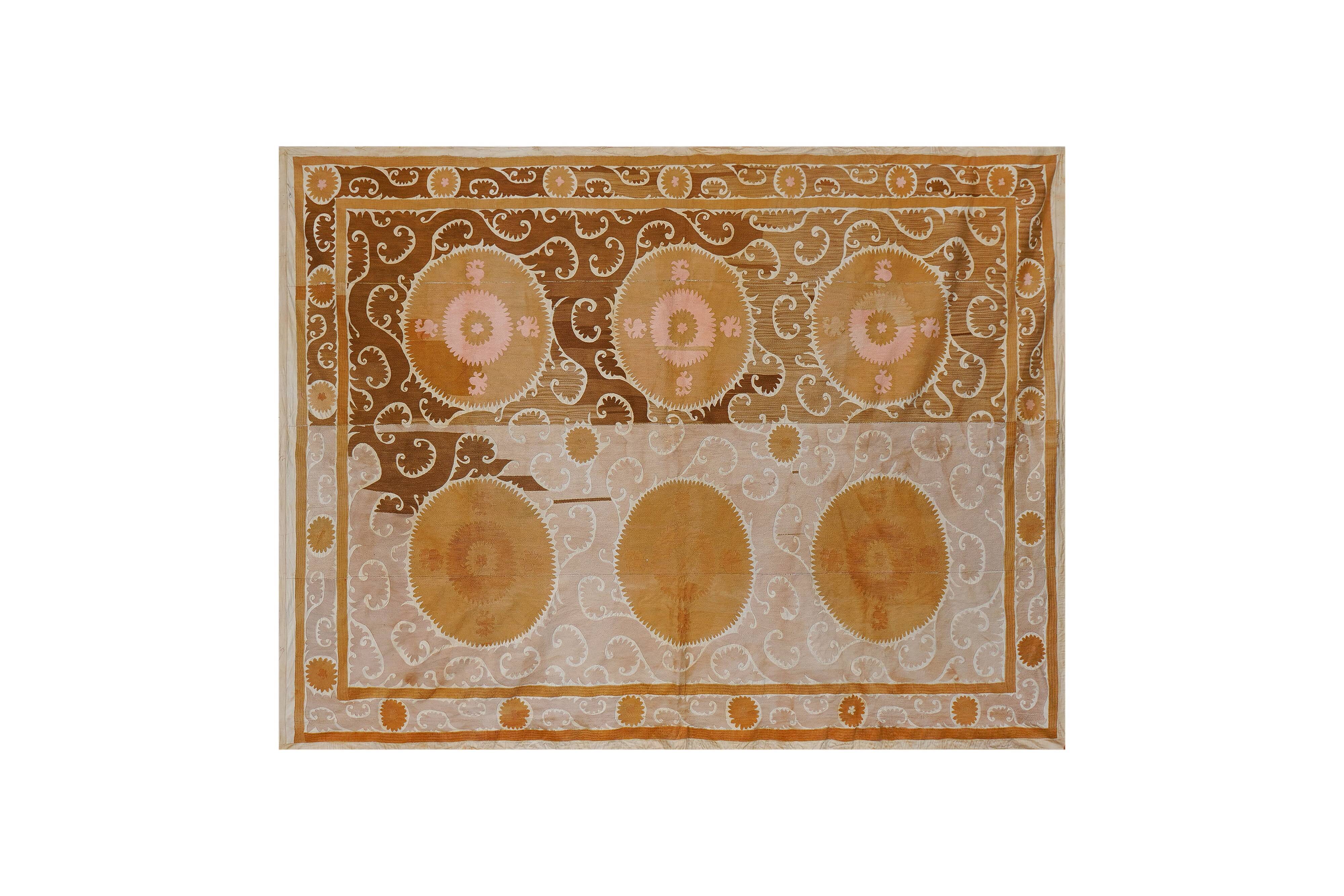 Hand-knotted rug, vintage Turkish rug 260x330 cm