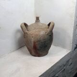 Old round stoneware jug