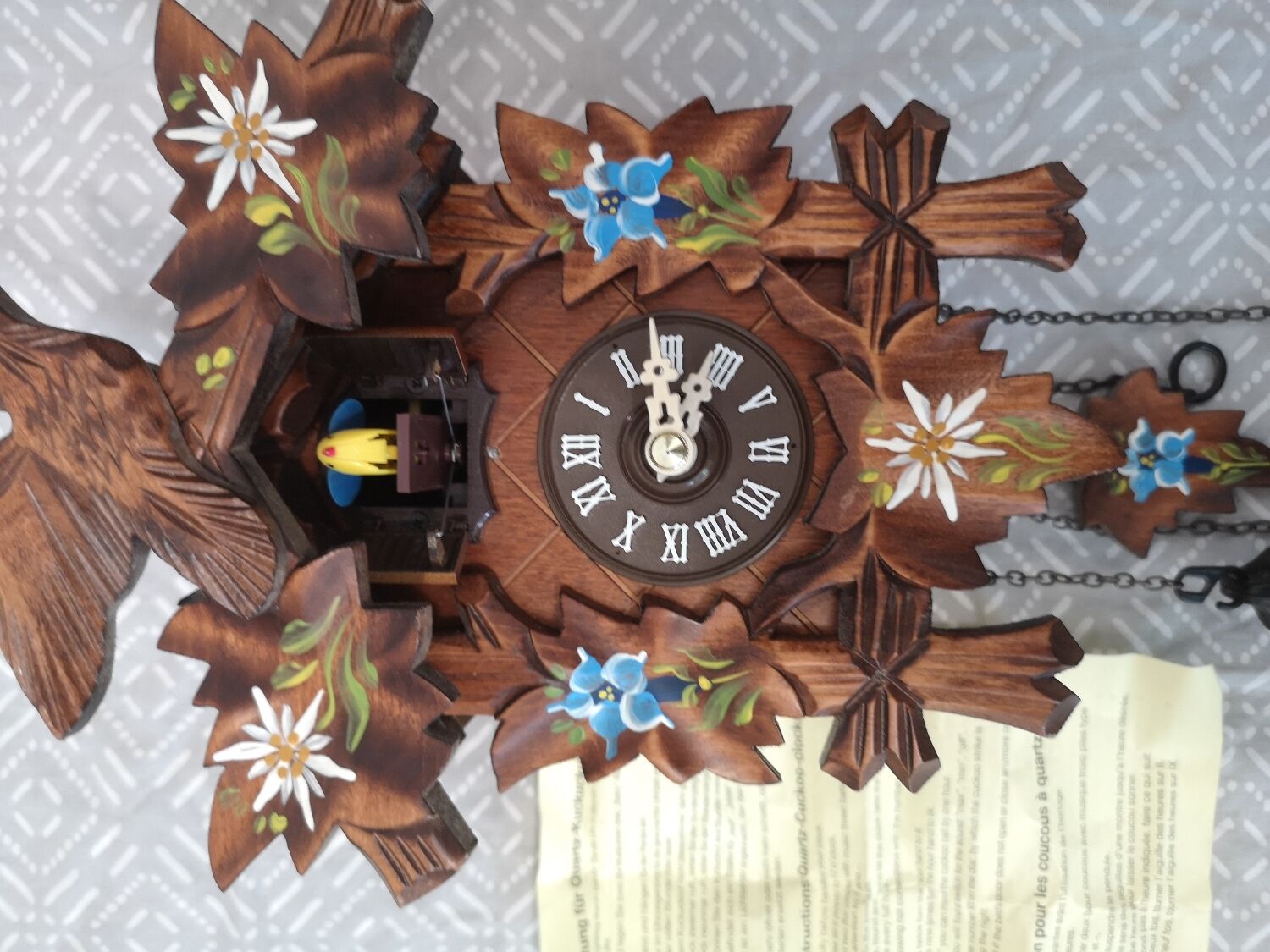 Quartz cuckoo clock