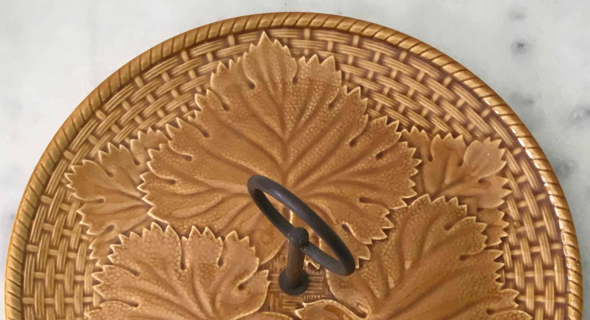 Gien earthenware cheese board