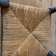Beaded wood corner or corner armchair