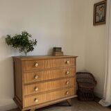 Vintage Scandinavian design commode from the 1950s.