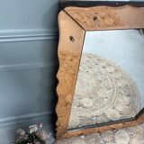 Large pink Venetian mirror