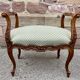 Small neo-classical castle bench LOUIS XV style 1920